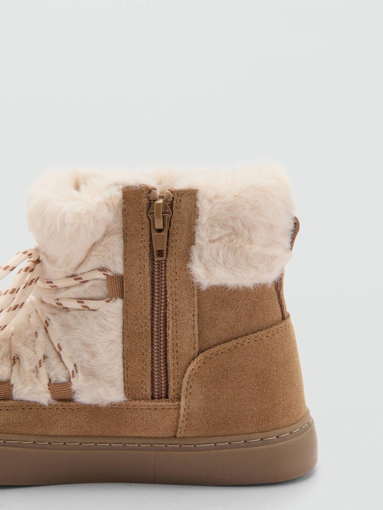 Mango Cream Ankle Zuric Boots - Image 3 of 3 Mango Cream Ankle Zuric Boots - Image 3 of 3
