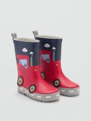 Mango Red Tractor Rain Boots - Image 2 of 3