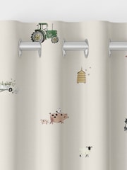 Sophie Allport Natural On the Farm Made to Measure 100% Cotton Curtains - Image 7 of 9