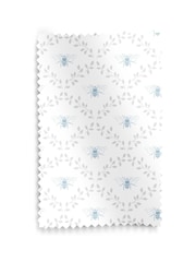 Sophie Allport White Bees and Leaves Made to Measure 100% Cotton Curtains - Image 9 of 9