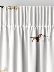 Sophie Allport Off White Doggy Daycare Made to Measure Curtains - Image 6 of 9
