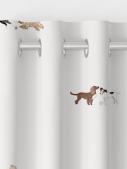 Sophie Allport Off White Doggy Daycare Made to Measure Curtains - Image 7 of 9