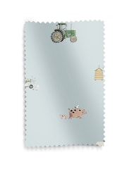 Sophie Allport Blue On the Farm Made to Measure 100% Cotton Curtains - Image 9 of 9