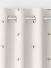 Sophie Allport Cream Bees Silhouette Made to Measure 100% Cotton Curtains - Image 6 of 9