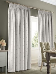 Sophie Allport Off White Snowy Owls Made to Measure Curtains - Image 2 of 9