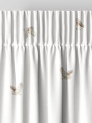 Sophie Allport Off White Snowy Owls Made to Measure Curtains - Image 7 of 9