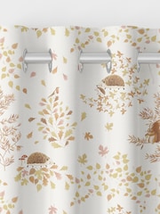 Sophie Allport Off White Woodland Friends Made to Measure 100% Cotton Curtains - Image 6 of 9