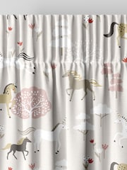 Sophie Allport Soft Pink Forest Ponies Made to Measure Curtains - Image 5 of 9