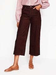 Boden Brown 5 Pocket Corduroy Crop Jeans - Image 4 of 5