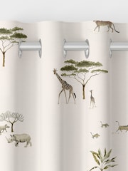 Sophie Allport Off White Wild Savannah Made to Measure Curtains - Image 7 of 9