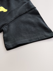Black Oversized 100% Cotton Monet Artist License T-Shirt (3-16yrs) - Image 7 of 7