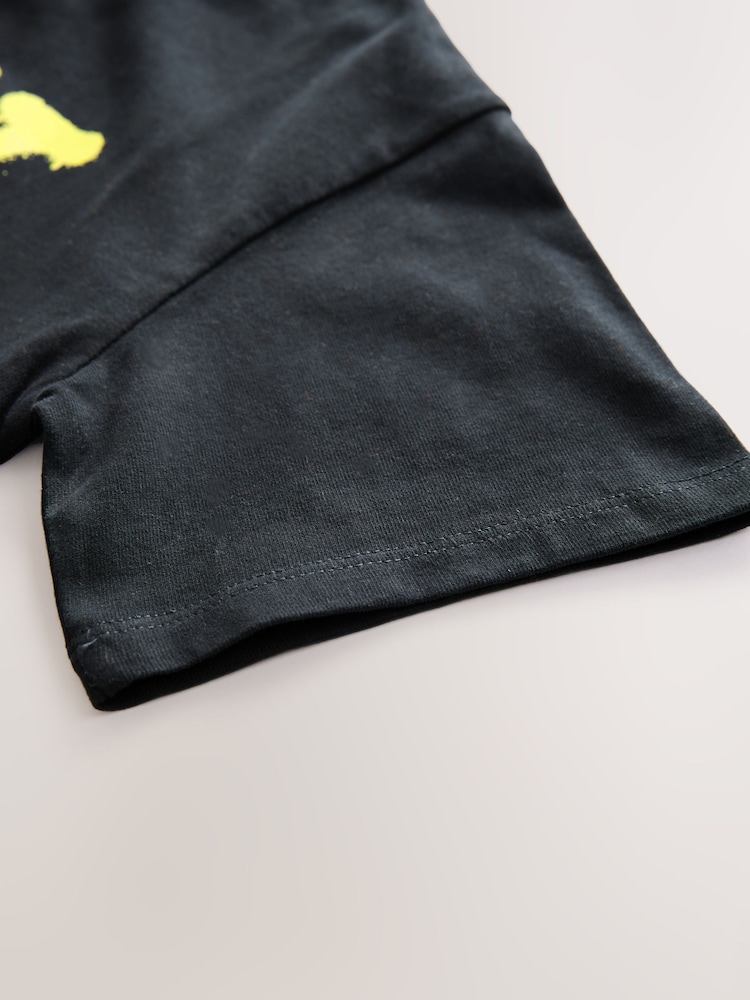 Black Oversized 100% Cotton Monet Artist License T-Shirt (3-16yrs) - Image 7 of 7 Black Oversized 100% Cotton Monet Artist License T-Shirt (3-16yrs) - Image 7 of 7