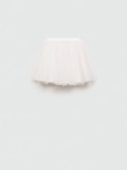 Mango Cream Glitter Tulle Skirt - Image 2 of 3