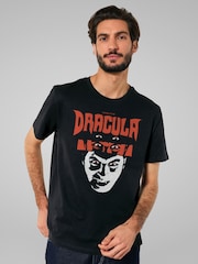 All + Every Black Mens Dracula A Motion Picture 100% Cotton T-Shirt - Image 2 of 4