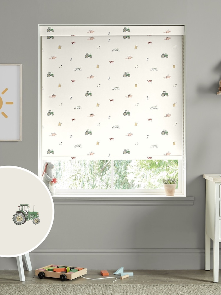 Sophie Allport Natural On the Farm Made to Measure Roller Blind - Image 1 of 6