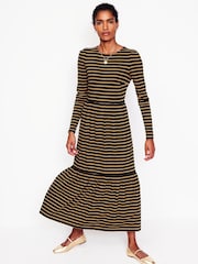 Boden Petite Emma Long Sleeve Jersey Dress - Imagen 1 de 5
