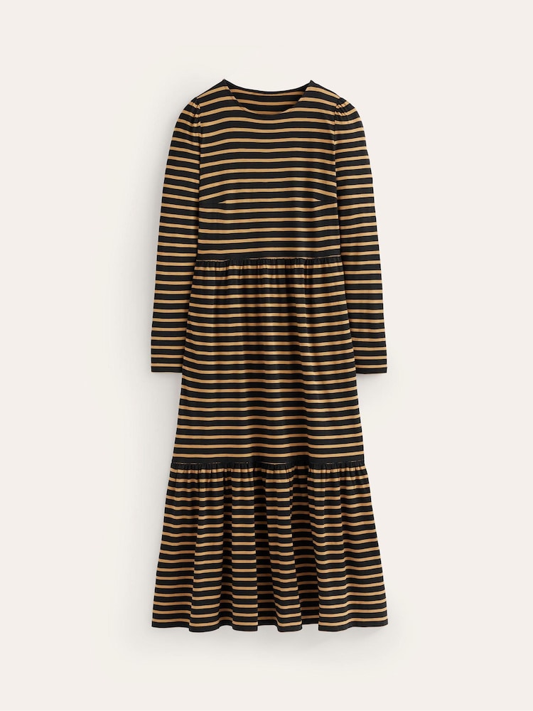 Boden Petite Emma Long Sleeve Jersey Dress - Imagen 5 de 5