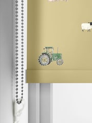 Sophie Allport Mustard Yellow On the Farm Made to Measure Roller Blind - Image 2 of 2