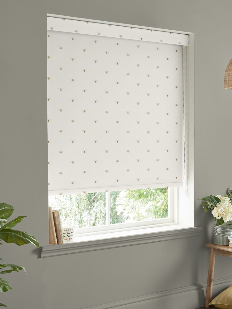 Sophie Allport Cream Bees Silhouette Made to Measure Roller Blind - Image 1 of 2