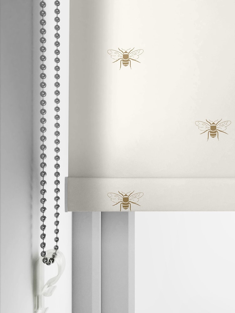 Sophie Allport Cream Bees Silhouette Made to Measure Roller Blind - Image 2 of 2
