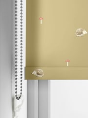 Sophie Allport Mustard Yellow Woodland Hedgehog Made to Measure Roller Blind - Image 2 of 2