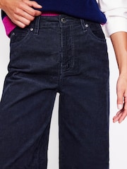 Boden Blue Petite 5 Pocket Corduroy Wide Jeans - Image 4 of 6