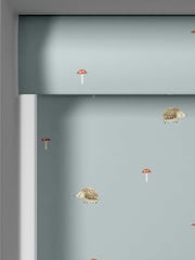 Sophie Allport Blue Woodland Hedgehog Made to Measure Roller Blind - Image 2 of 2