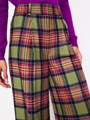 Boden Green Petite Chiswick Wool Blend Trousers - Image 2 of 5