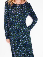 Boden Green Petite Amelie Long Sleeve Midi Dress - Image 3 of 5