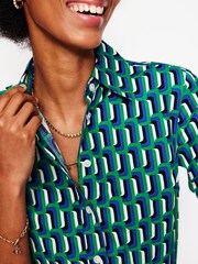 Boden Green Petite Sienna 100% Cotton Shirt - Image 4 of 5