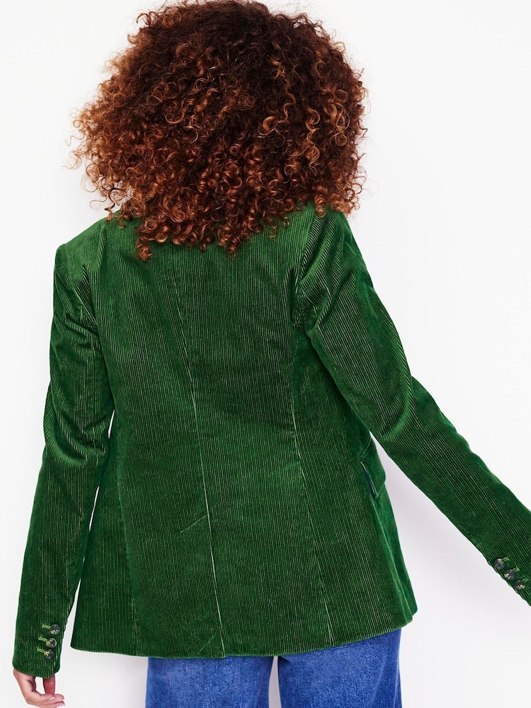 Boden Green Petite Marylebone Cord Blazer - Image 2 of 5