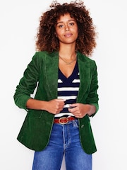 Boden Green Petite Marylebone Cord Blazer - Image 3 of 5