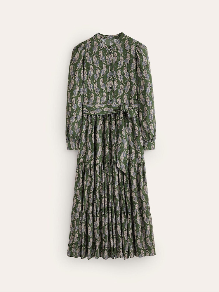 Boden Green Petite Alba Viscose Maxi Dress - Image 5 of 5 Boden Green Petite Alba Viscose Maxi Dress - Image 5 of 5