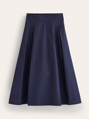 Boden Blue Petite Isabella Taffeta Midi Skirt - Image 4 of 4