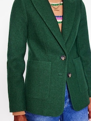 Boden Green Petite Marylebone Textured Blazer - Image 2 of 6