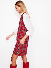 Boden Red Petite Pia Wool Shift Dress - Image 1 of 6