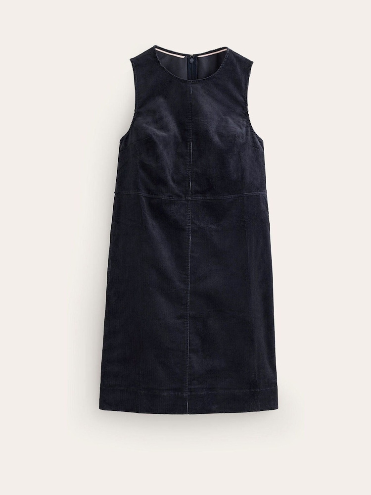 Boden Blue Petite Pia Corduroy Shift Dress - Image 5 of 5