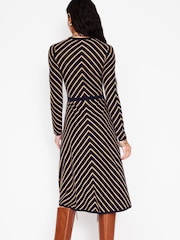 Boden Blue Petite Maria Knitted Midi Dress - Image 4 of 6