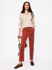 Boden Brown Petite Kew Corduroy Trousers - Image 2 of 5