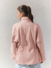Pink Cotton Utility Jacket - Image 5 of 9