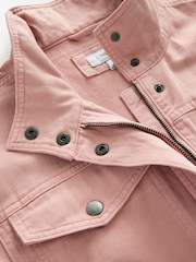 Pink Cotton Utility Jacket - Image 9 of 9