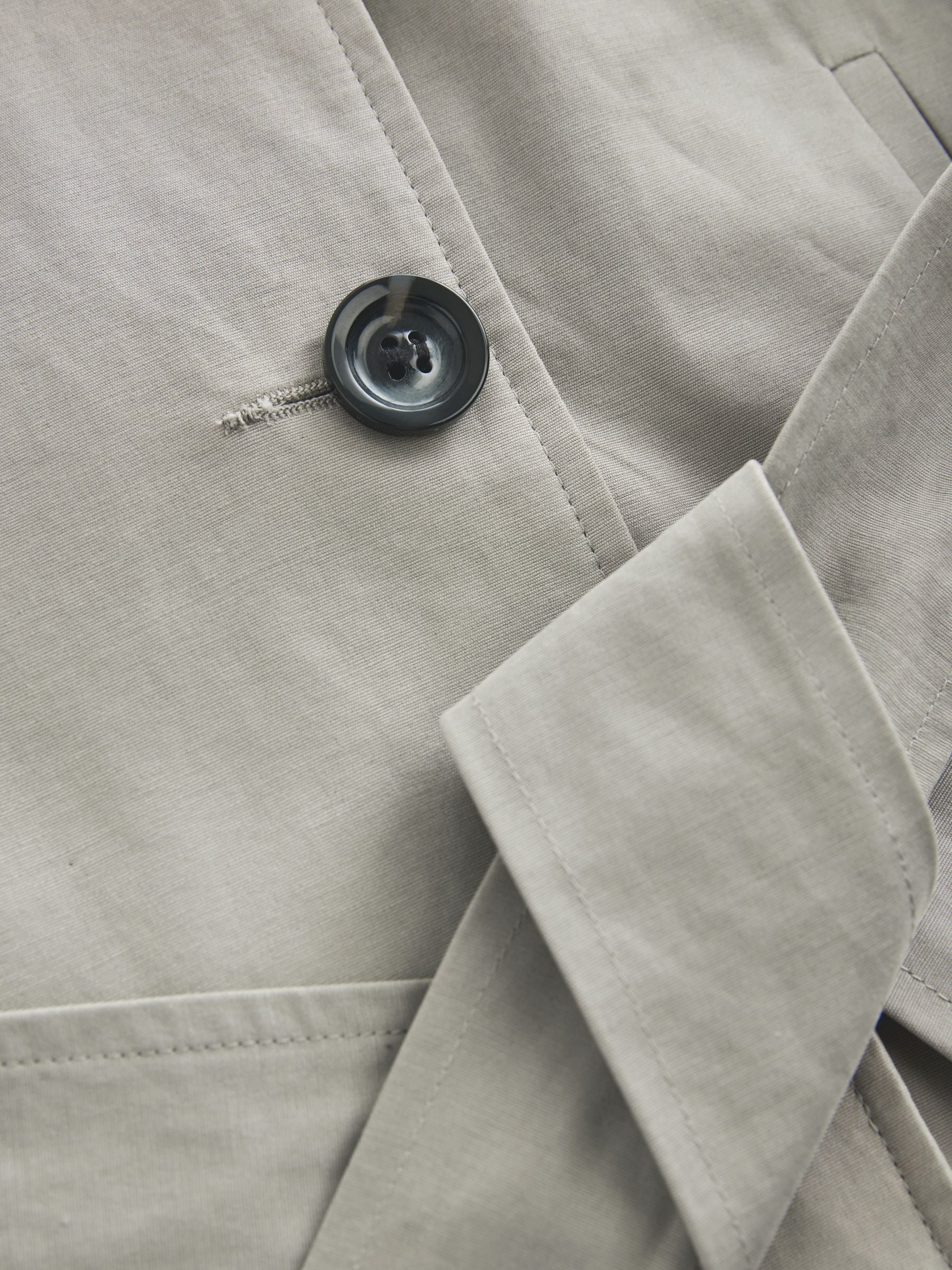 ジャケット・アウター melt the lady wide trench coat gray melt the lady】wide trench coat / gray ジャケット・アウター