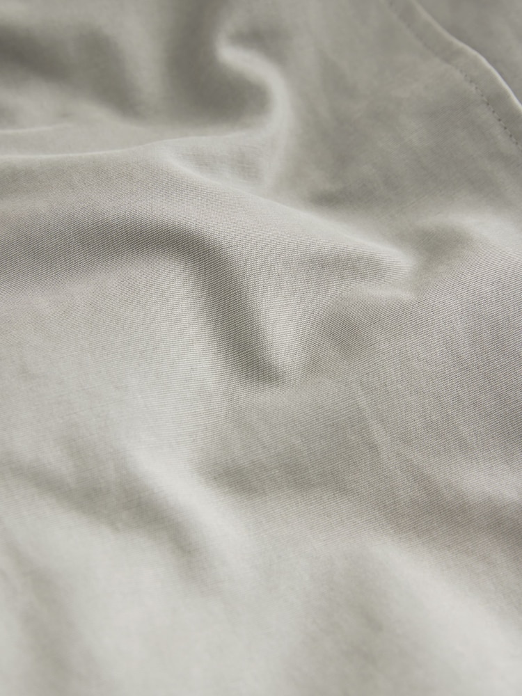 Grey Belted Cropped Trench Jacket - Image 8 of 8