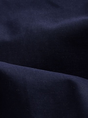 Navy Blue Cape Trench Coat - Image 8 of 8