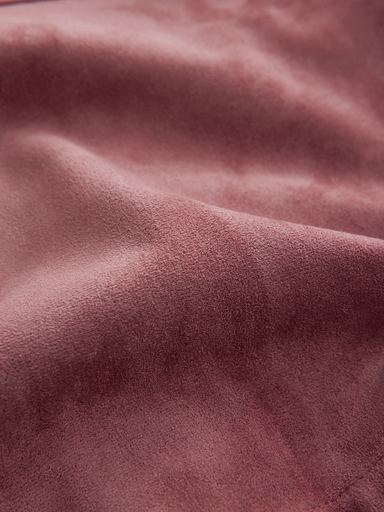 Pink Short Suedette Jacket - Image 7 of 9