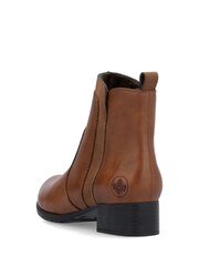 Rieker Womens Smart Ankle Brown Boots - Image 5 of 10