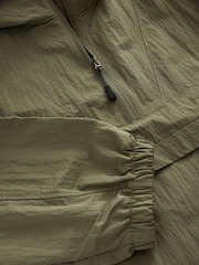 Khaki Green Overhead Rain Jacket - Image 9 of 9