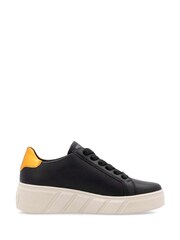Rieker Womens Wedge Trainer White Shoes - Image 1 of 10
