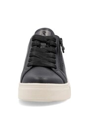 Rieker Womens Wedge Trainer White Shoes - Image 6 of 10