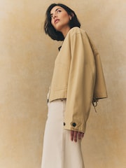 Neutral 100% Cotton Worker Jacket - Image 3 of 10
